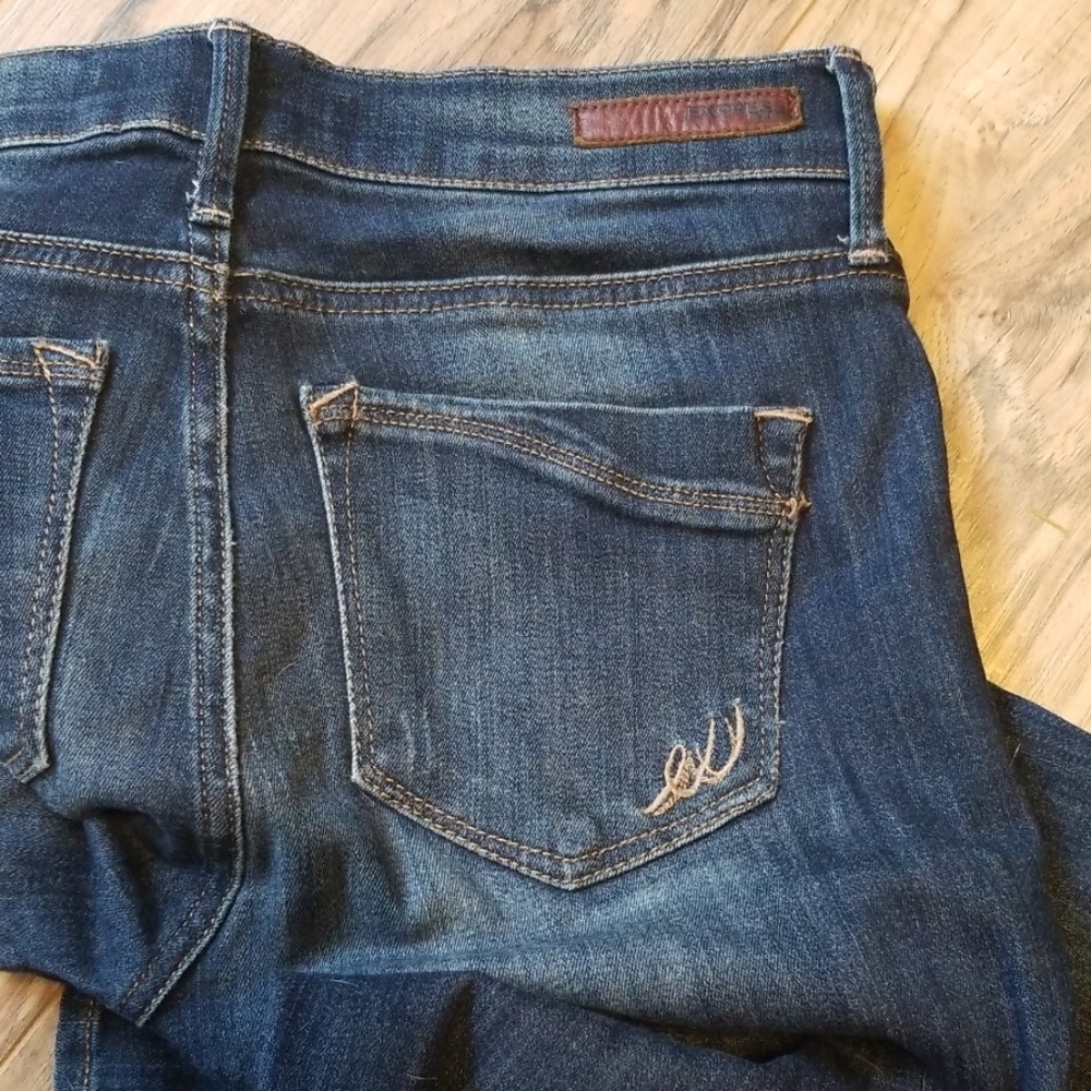 Express mid rise skinny legging jean